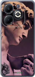 Силиконовый чехол Давид для Infinix Smart 8 Plus - 6302u-3677 изображение 