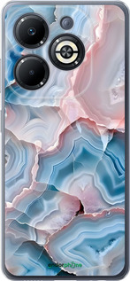 Силиконовый чехол Мрамор для Infinix Smart 8 Plus - 6306u-3677 изображение 