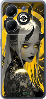 Силиконовый чехол Аниме демон 2 для Infinix Smart 8 Plus - 6309u-3677 изображение 