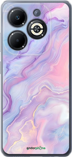 Силіконовий чехол Нежный мрамор для Infinix Smart 8 Plus - 6310u-3677 изображение 