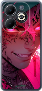 Силіконовий чехол Аніме демон 3 для Infinix Smart 8 Plus - 6313u-3677 изображение 