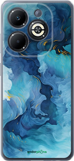 Силиконовый чехол Акварель для Infinix Smart 8 Plus - 6320u-3677 изображение 