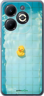 Силиконовый чехол Утенок для Infinix Smart 8 Plus - 6323u-3677 изображение 