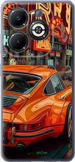 Силиконовый чехол Порше для Infinix Smart 8 Plus - 6334u-3677 изображение 