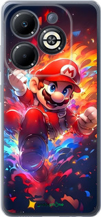 Силіконовий чехол Супер Маріо для Infinix Smart 8 Plus - 6342u-3677 изображение 