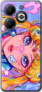 Силіконовий чехол Сейлор Мун 4 для Infinix Smart 8 Plus - 6353u-3677 изображение 