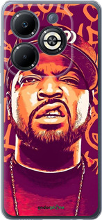 Силиконовый чехол Айс кюб для Infinix Smart 8 Plus - 6367u-3677 изображение 