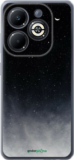 Силиконовый чехол Сині хмари, Синій місяць для Infinix Smart 8 Plus - 6396u-3677 изображение 