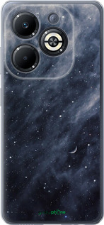 Силиконовый чехол Голубые облака, Голубая луна для Infinix Smart 8 Plus - 6398u-3677 изображение 