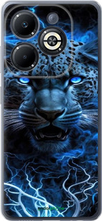 Силіконовий чехол Крижаний леопард для Infinix Smart 8 Plus - 6460u-3677 изображение 