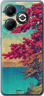 Силиконовый чехол С изображением природы для Infinix Smart 8 Plus - 6469u-3677 изображение 