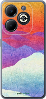 Силиконовый чехол Горный закат для Infinix Smart 8 Plus - 6479u-3677 изображение 