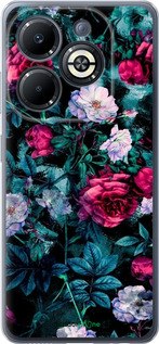 Силиконовый чехол Сад и розы для Infinix Smart 8 Plus - 6483u-3677 изображение 