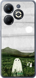 Силиконовый чехол Привидение для Infinix Smart 8 Plus - 6492u-3677 изображение 