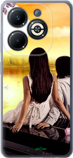 Силиконовый чехол Sunset для Infinix Smart 8 Plus - 6607u-3677 изображение 