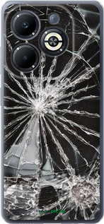 Силіконовий чехол Glass для Infinix Smart 8 Plus - 6608u-3677 изображение 