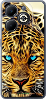Силиконовый чехол Леопард для Infinix Smart 8 Plus - 6611u-3677 изображение 