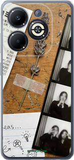 Силиконовый чехол Aesthetic Scrapbook Collage для Infinix Smart 8 Plus - 6773u-3677 изображение 