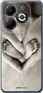 Силиконовый чехол Любовь для Infinix Smart 8 Plus - 699u-3677 изображение 