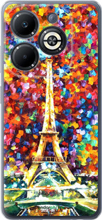 Силиконовый чехол Париж для Infinix Smart 8 Plus - 830u-3677 изображение 