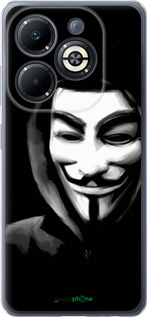 Силиконовый чехол Анонимус для Infinix Smart 8 Plus - 832u-3677 изображение 