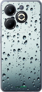 Силиконовый чехол Стекло в каплях для Infinix Smart 8 Plus - 848u-3677 изображение 
