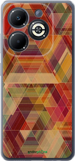 Силіконовий чехол Геометричний візерунок для Infinix Smart 8 Plus - 904u-3677 изображение 