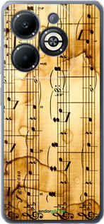 Силіконовий чехол Ноти для Infinix Smart 8 Plus - 905u-3677 изображение 