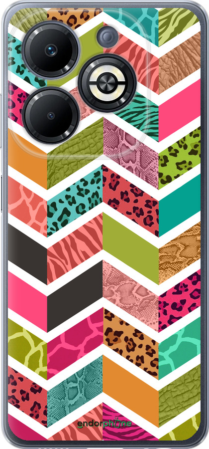 Силіконовий чехол Шеврон v3 для Infinix Smart 8 Plus - 1058u-3677 изображение 