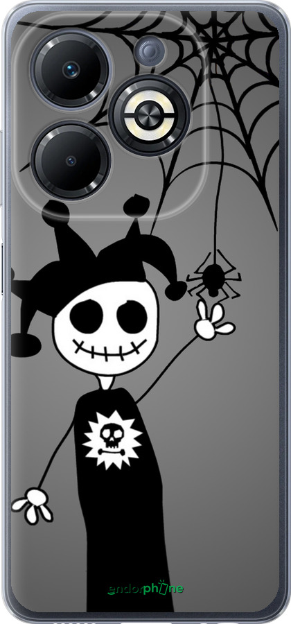 Силиконовый чехол Happy Halloween для Infinix Smart 8 Plus - 1188u-3677 изображение 