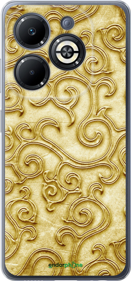 Силиконовый чехол Узор v7 для Infinix Smart 8 Plus - 1840u-3677 изображение 