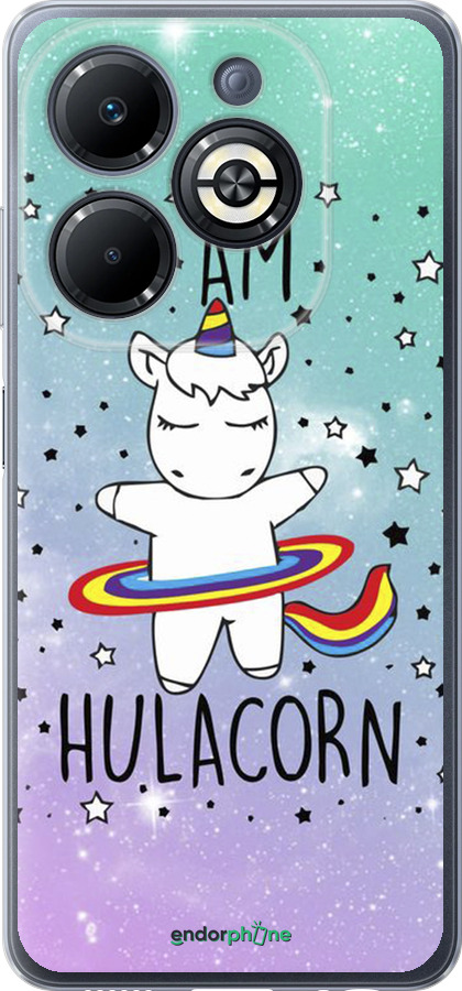 Силиконовый чехол I'm hulacorn для Infinix Smart 8 Plus - 3976u-3677 изображение 