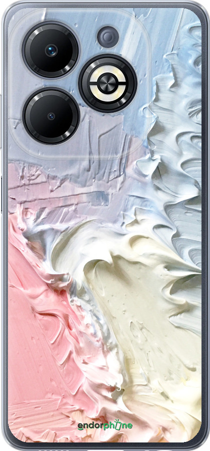 Силиконовый чехол Пастель v1 для Infinix Smart 8 Plus - 3981u-3677 изображение 