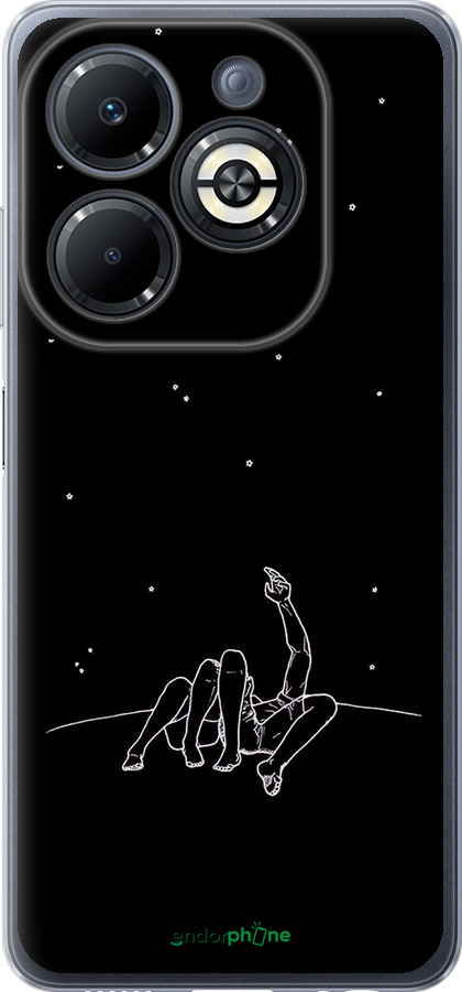 Силіконовий чехол Романтика для Infinix Smart 8 Plus - 4306u-3677 изображение 