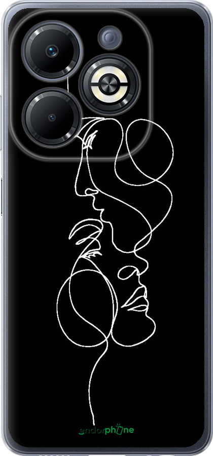 Силіконовий чехол Пара для Infinix Smart 8 Plus - 4457u-3677 изображение 