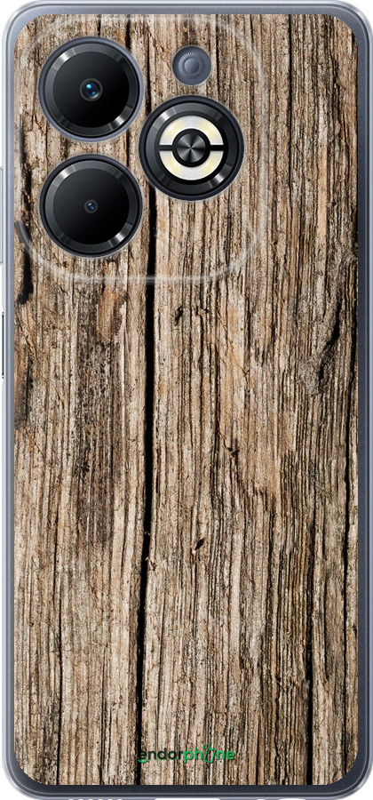 Силіконовий чехол Текстура дерева для Infinix Smart 8 Plus - 4476u-3677 изображение 