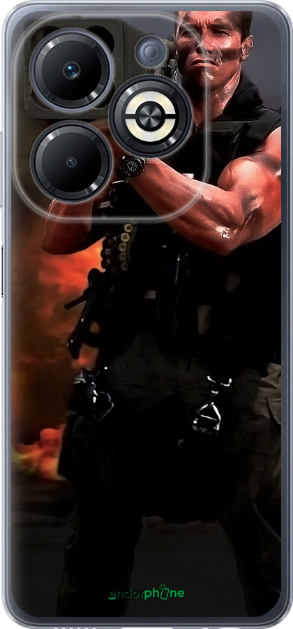 Силиконовый чехол Базука для Infinix Smart 8 Plus - 4564u-3677 изображение 