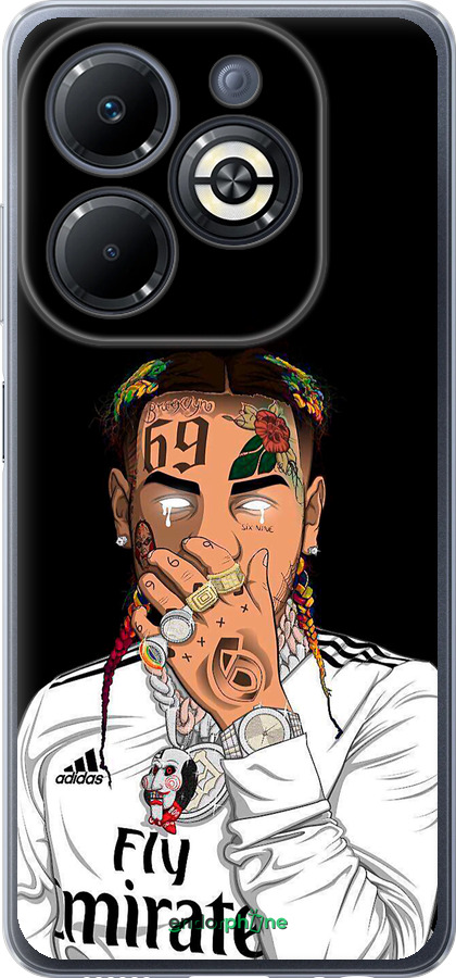 Силіконовий чехол Swag1 для Infinix Smart 8 Plus - 4673u-3677 изображение 