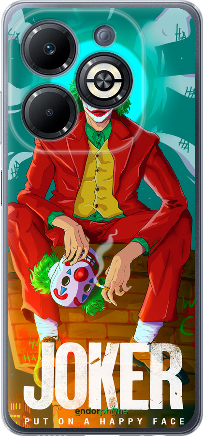 Силиконовый чехол Джокер1 для Infinix Smart 8 Plus - 4675u-3677 изображение 