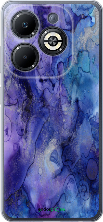 Силіконовий чехол Мармур 7 для Infinix Smart 8 Plus - 4802u-3677 изображение 