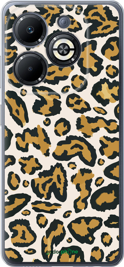 Силиконовый чехол Пятна 1 для Infinix Smart 8 Plus - 4803u-3677 изображение 