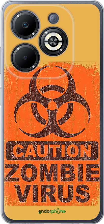 Силіконовий чехол Biohazard 1 для Infinix Smart 8 Plus - 4817u-3677 изображение 