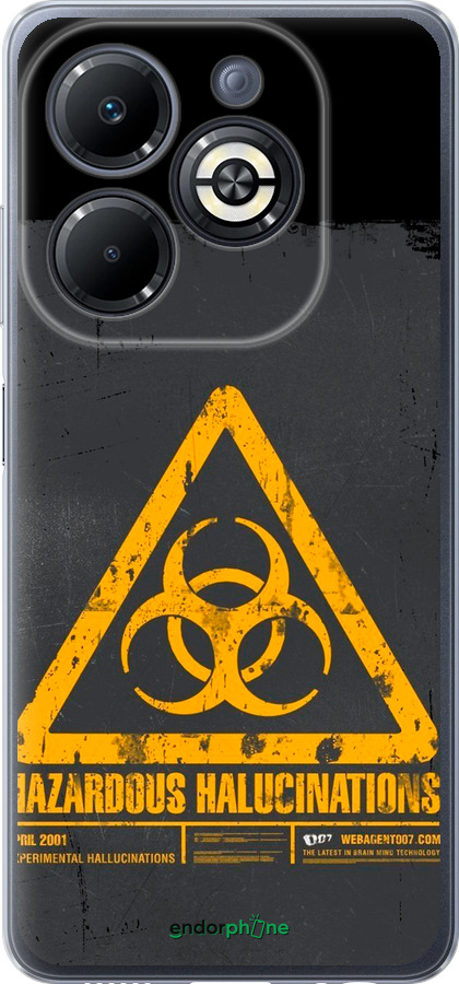 Силиконовый чехол biohazard 28 для Infinix Smart 8 Plus - 4846u-3677 изображение 