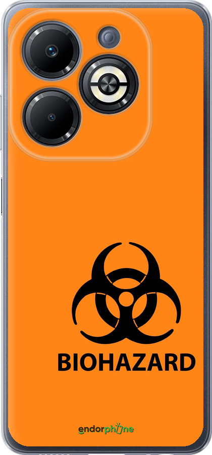Силиконовый чехол biohazard 33 для Infinix Smart 8 Plus - 4851u-3677 изображение 