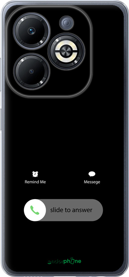 Силиконовый чехол Айфон 2 для Infinix Smart 8 Plus - 4888u-3677 изображение 