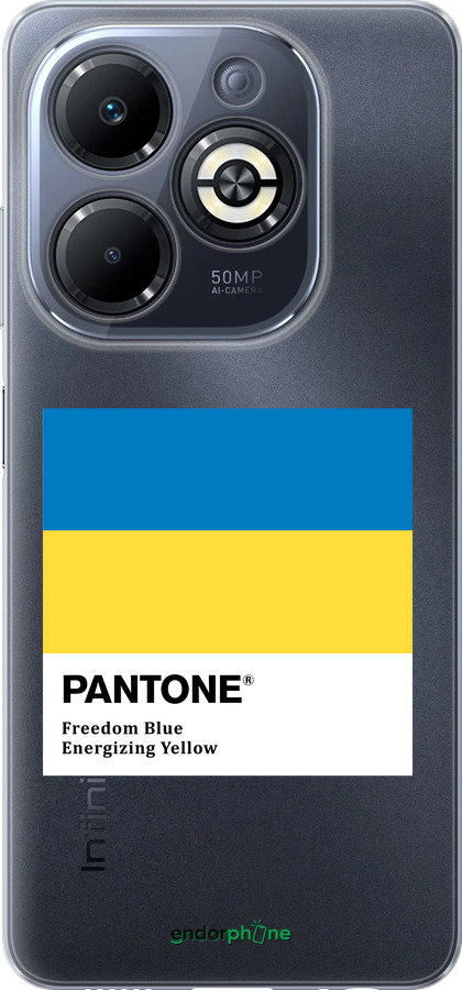 Силиконовый чехол Прапор Пантон для Infinix Smart 8 Plus - 5275u-3677 изображение 