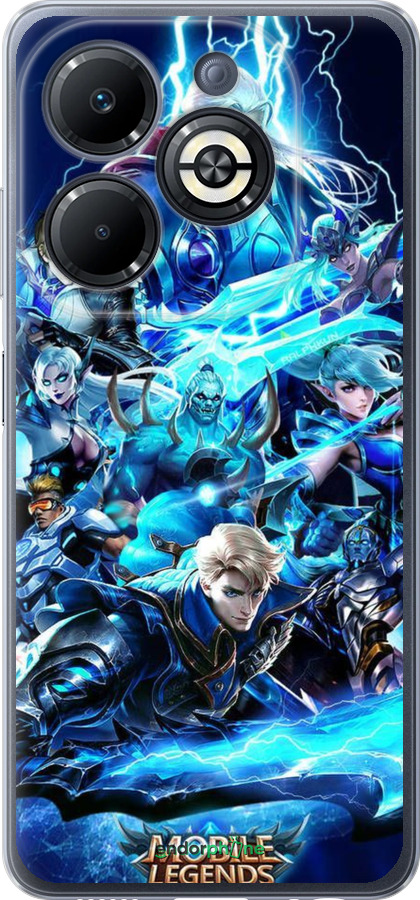 Силіконовий чехол № 5374 для Infinix Smart 8 Plus - 5374u-3677 изображение 