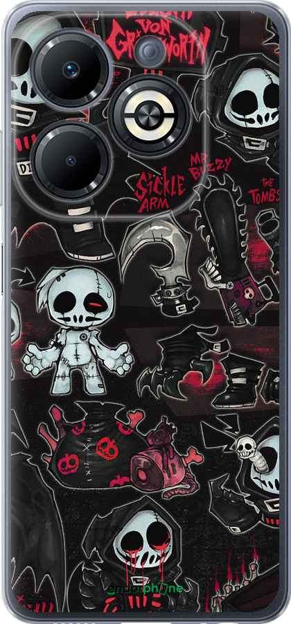 Силиконовый чехол № 5380 для Infinix Smart 8 Plus - 5380u-3677 изображение 