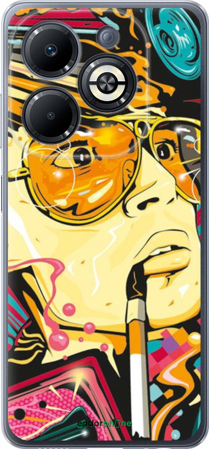 Силиконовый чехол № 5383 для Infinix Smart 8 Plus - 5383u-3677 изображение 