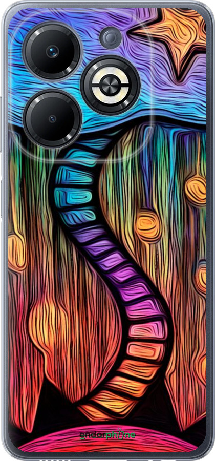 Силиконовый чехол № 5390 для Infinix Smart 8 Plus - 5390u-3677 изображение 